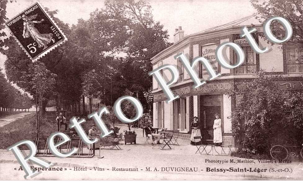A l'Esperance, Hotel Restaurant M.A.Duvigneau