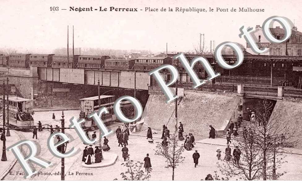 NOGENT LE PERREUX PLACE DE LA REPUBLIQUE