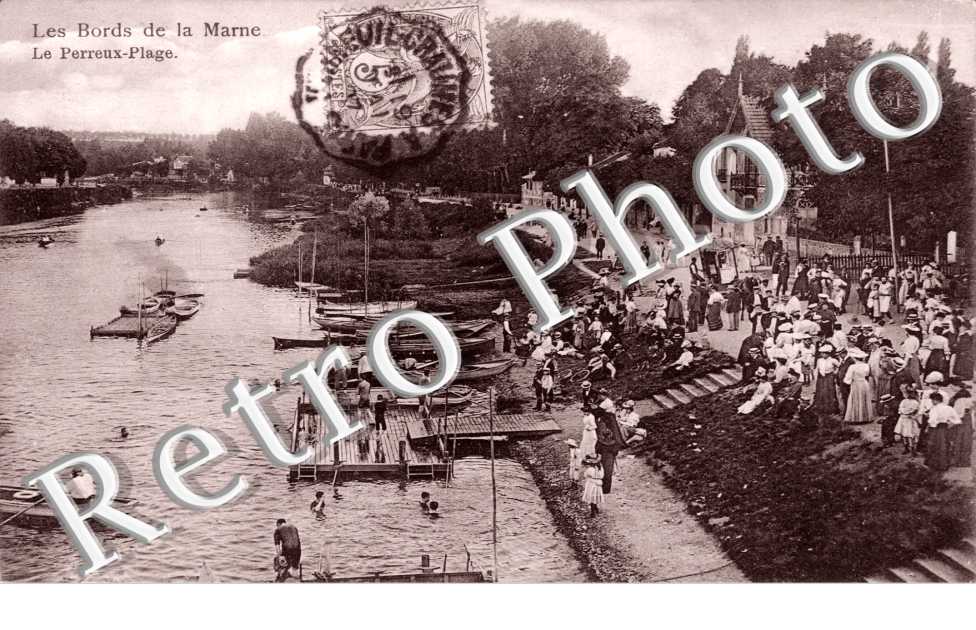 Le Perreux-Plage, Les Bords de la Marne