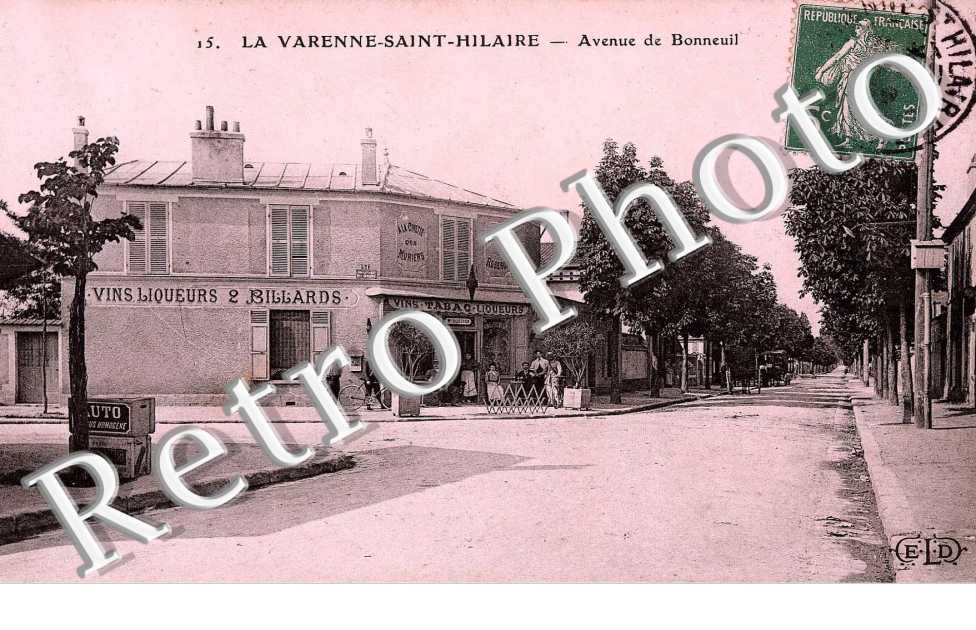 LA VARENNE SAINT HILAIRE avenue de Bonneuil