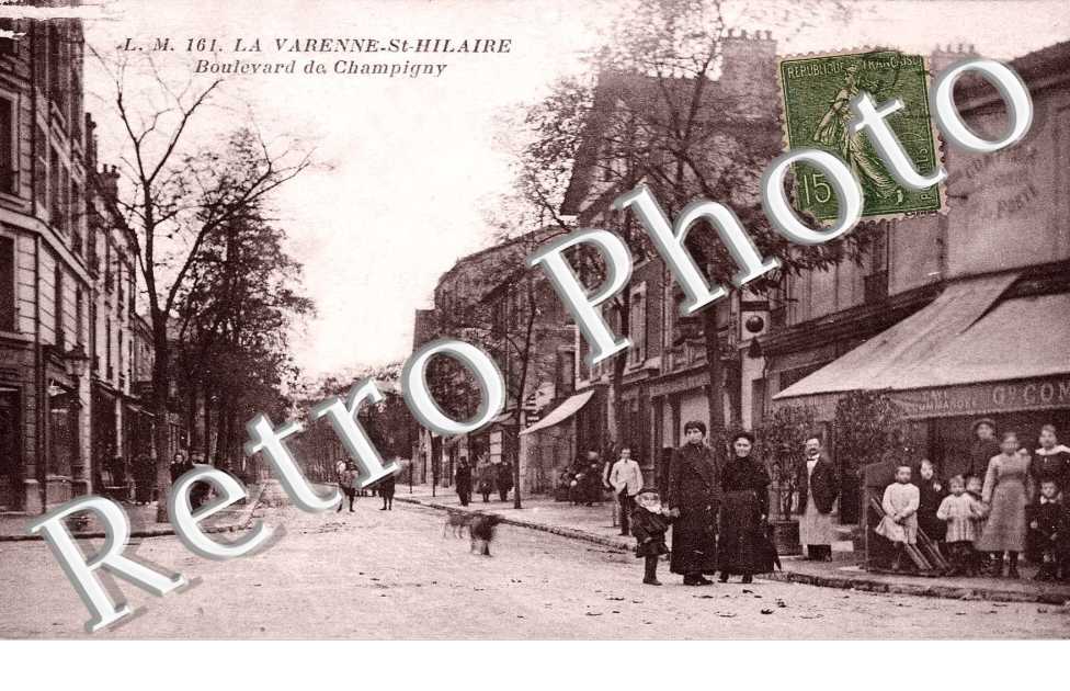 LA VARENNE SAINT HILAIRE  BOULEVARD DE CHAMPIGNY
