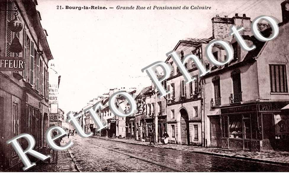 Grande rue et pensionnat du Calvaire