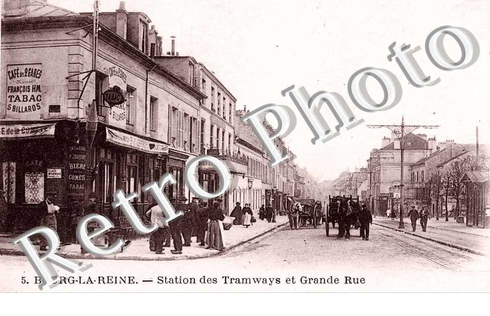 station des Tramways et grande rue