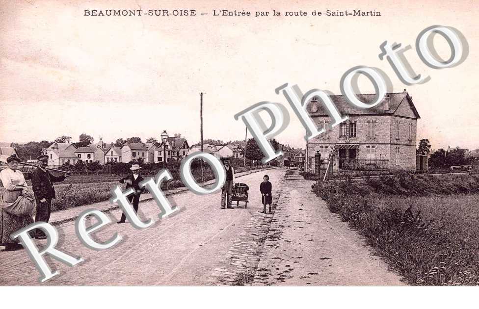 Entrée par la route Saint Martin