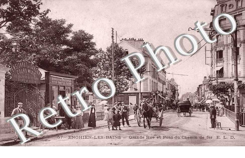 Grande Rue et Pont du Chemin de Fer