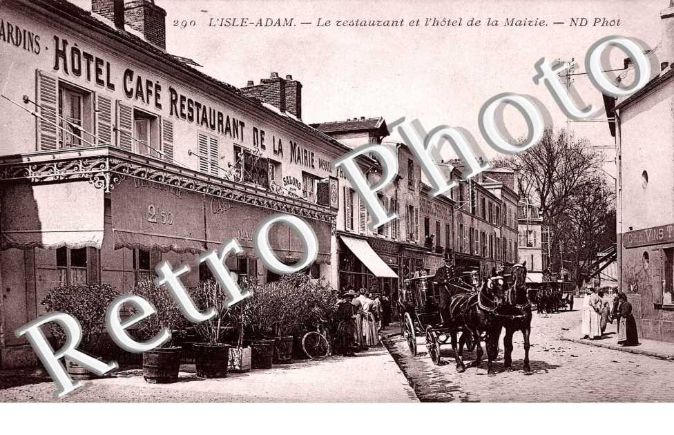 Le restaurant et l'hotel de la mairie