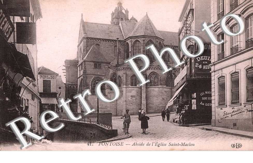 Abside de l'église Saint-Maclous