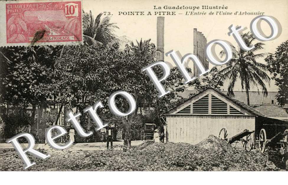L'ENTREE DE L'USINE D'ARBOUSSIER