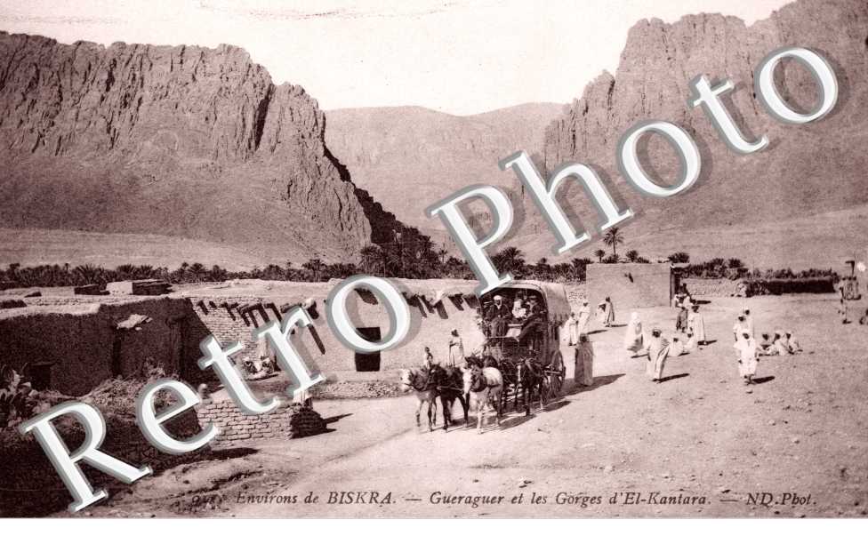 Gueraguer et les Gorges d'El-Kantara