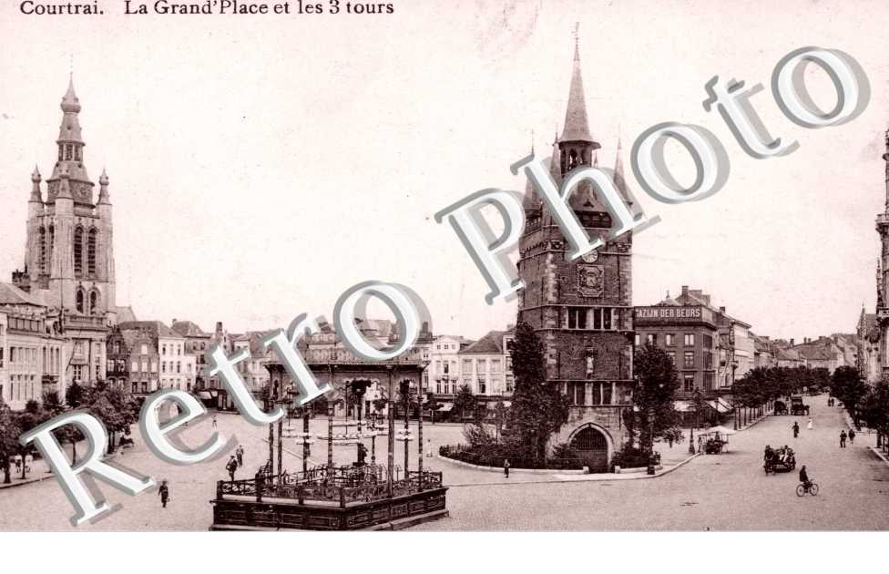 La Grand'Place et les trois tours