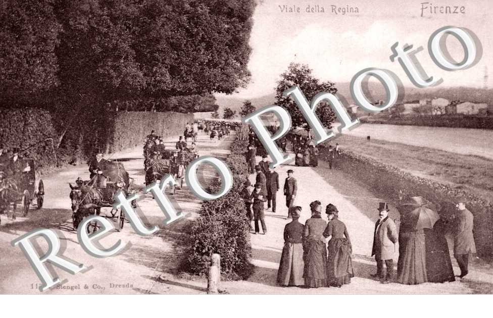 Il viale della Regina