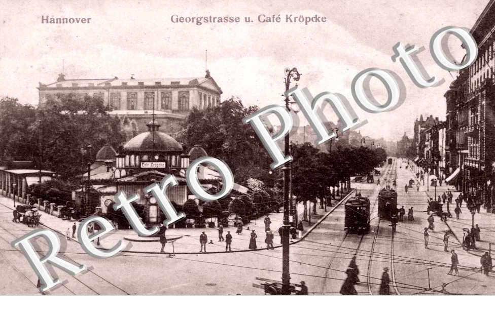 Georgstrasse u. cafe Kropcke