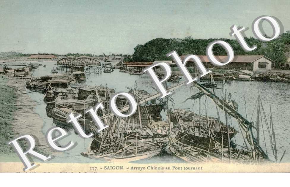 Saigon, Arroyo chinois au Pont tournant