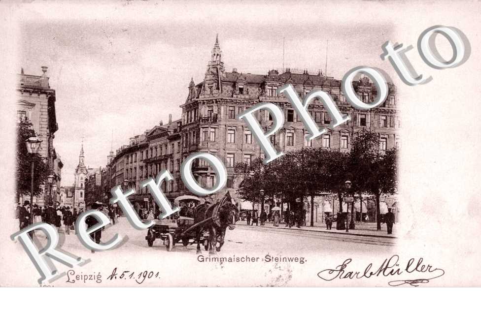 Grimmasischer Steinweg - 1901