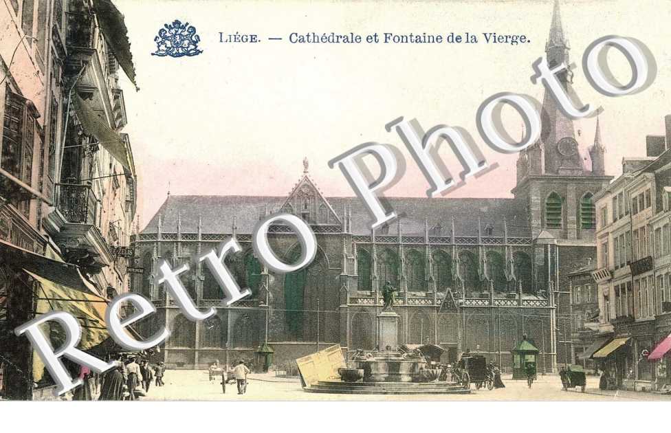 Cathédrale et Fontaine de la Vierge