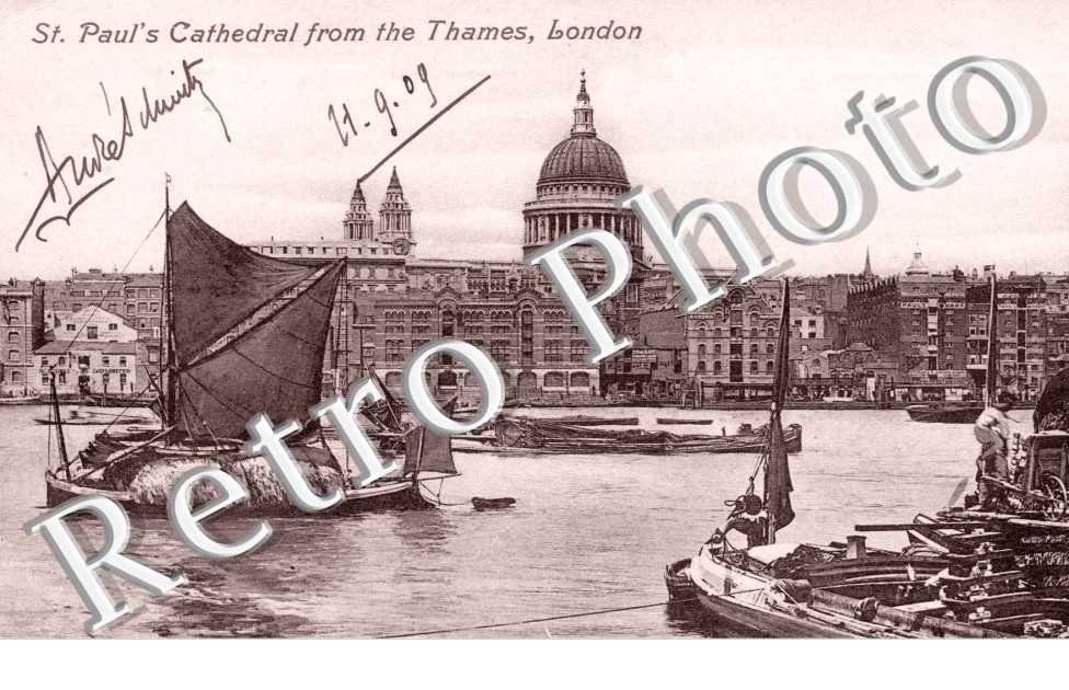 St Paul's Cathedral from the Thames