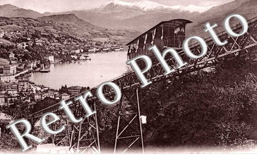 Lugano colla Ferrovia-Funicolare del San Salvatore