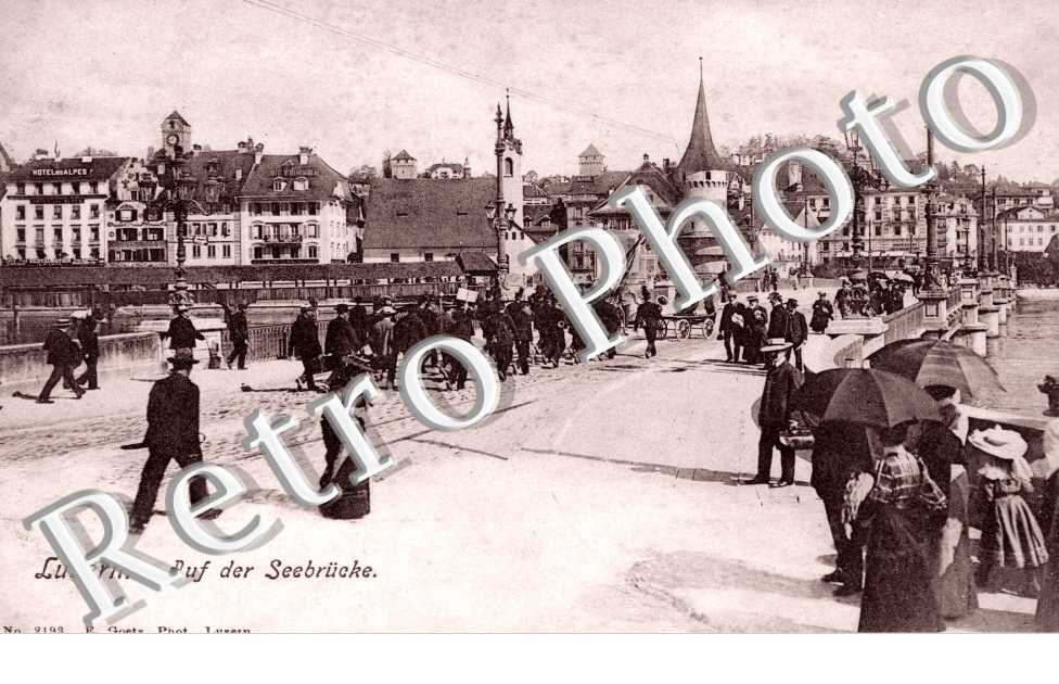 Auf der Seebrucke. Sur le quai