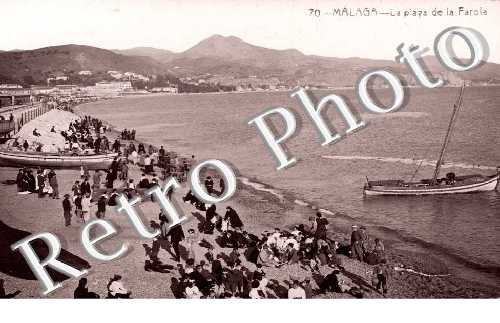 La playa de la Farola