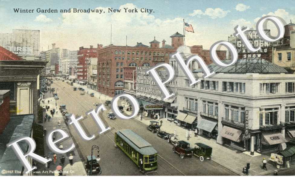 Winter garden and Broadway