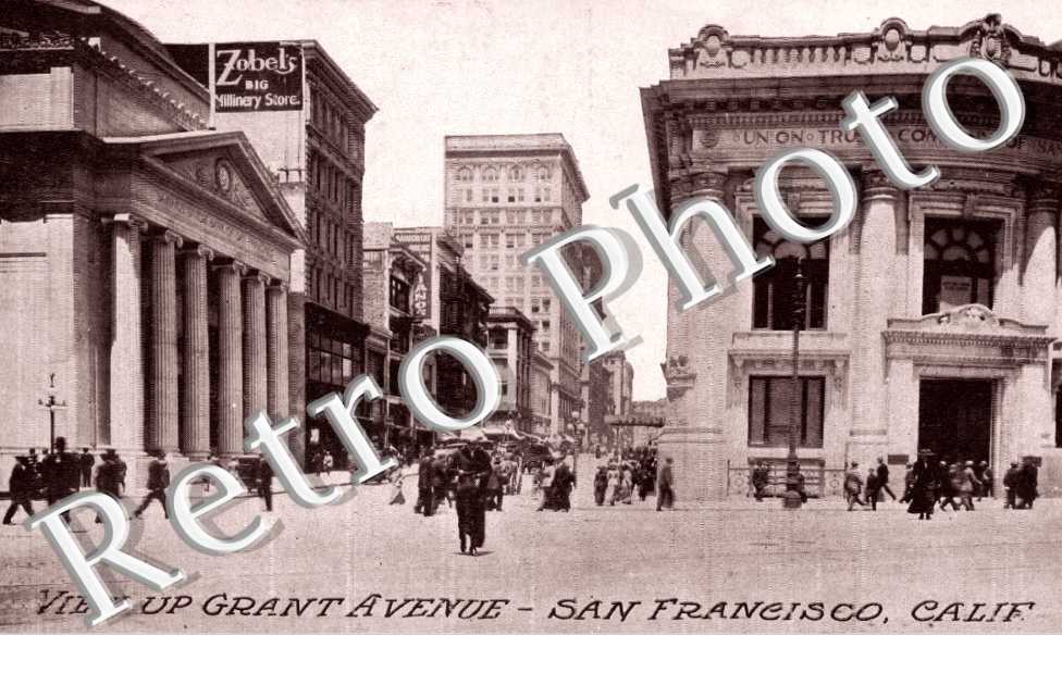 View up grant avenue
