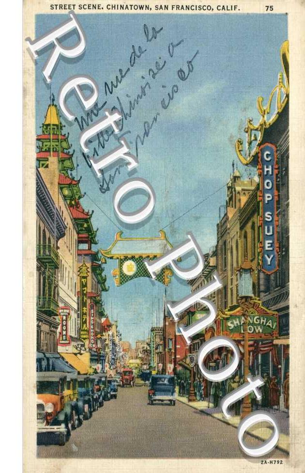 Street Scene, Chinatown