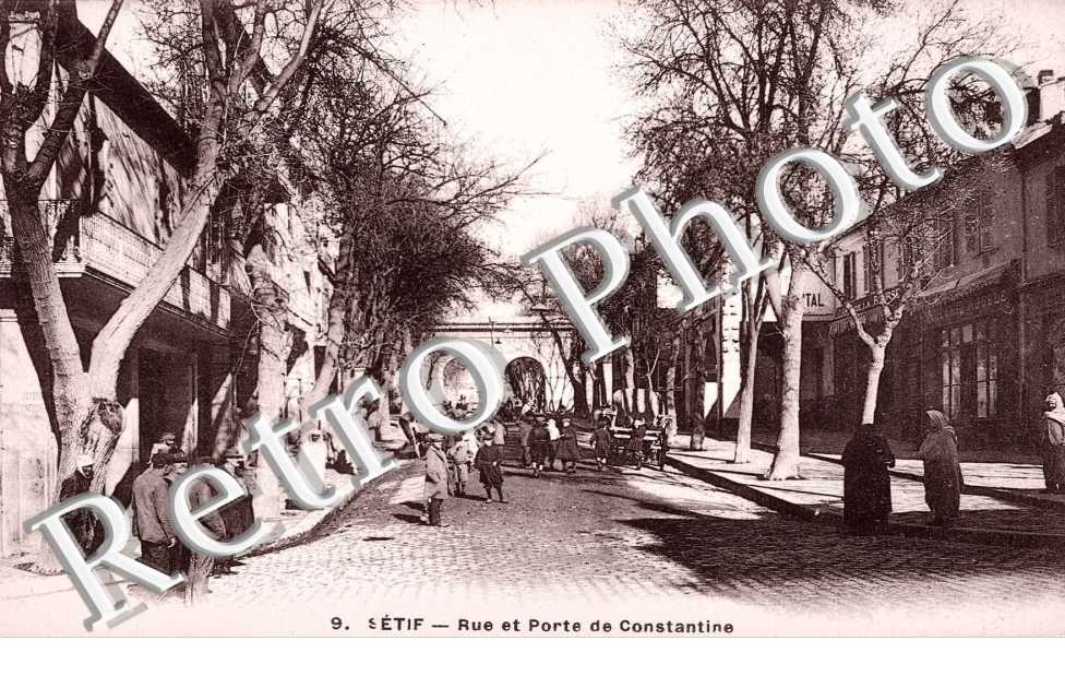 rue et porte de Constantine