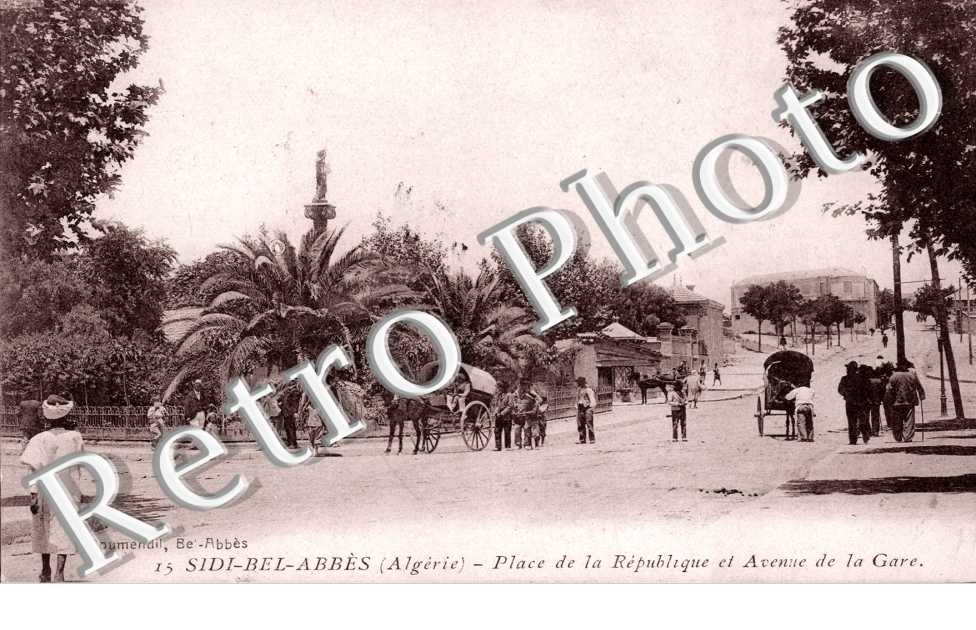 Place de la Republique et Avenue de la Gare