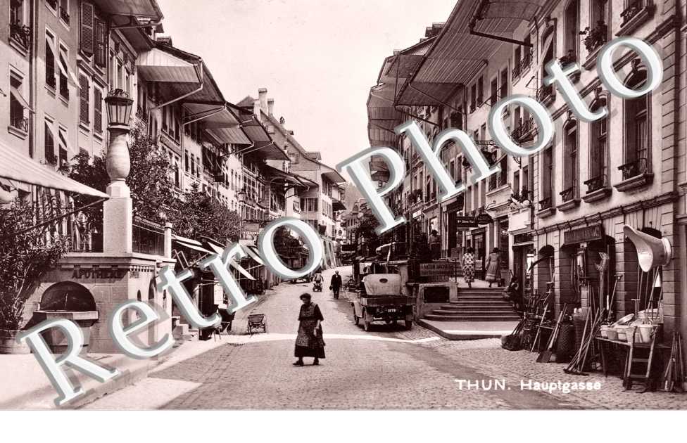 Hauptgasse.Hauptgasse. Gesamtansicht.  Vue generale
