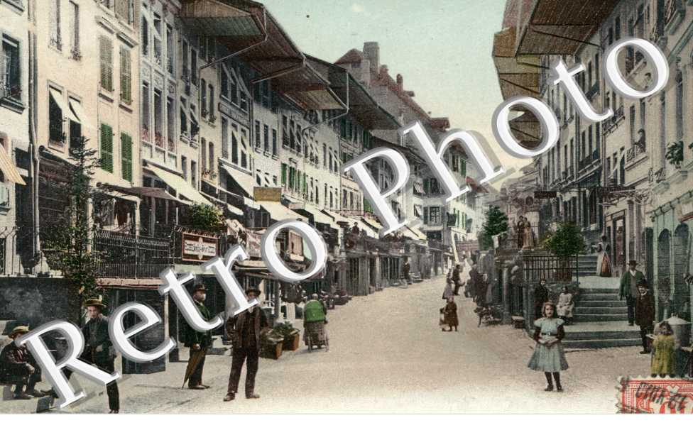 Rue a Thoune. Gesamtansicht.  Vue generale