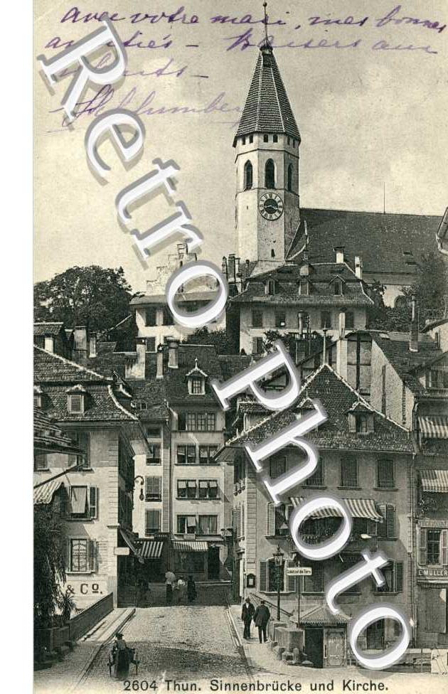 Sinnenbrucke und Kirche. Pont intellectuel et eglise