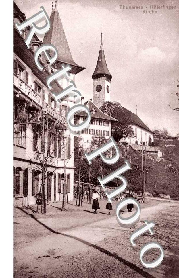 Thunersee Hilterfingen Kirche. eglise