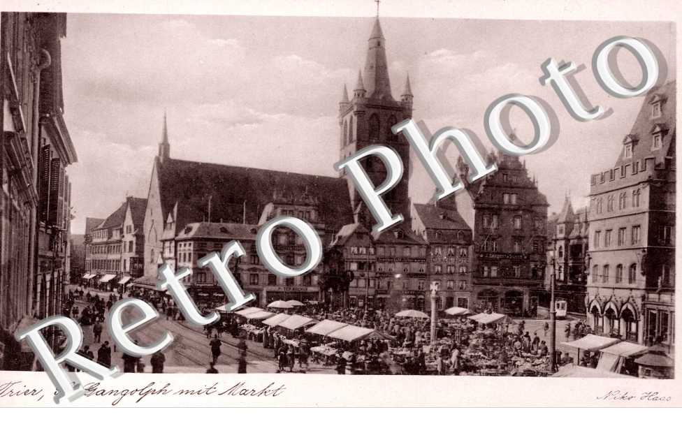 St Gangolph mit markt