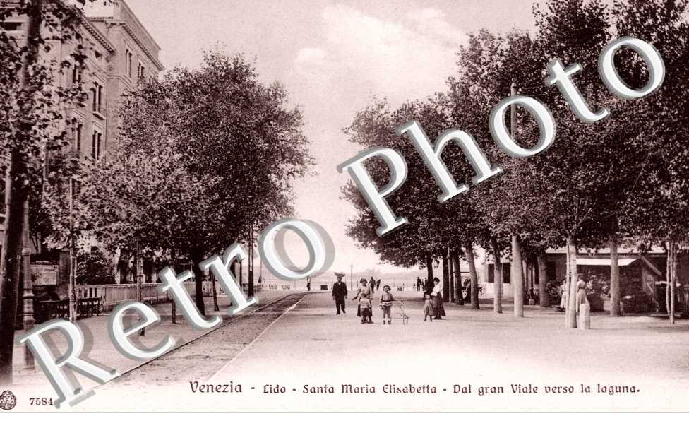 Santa Maria Elisabetta - Da gran Viale verso la laguna