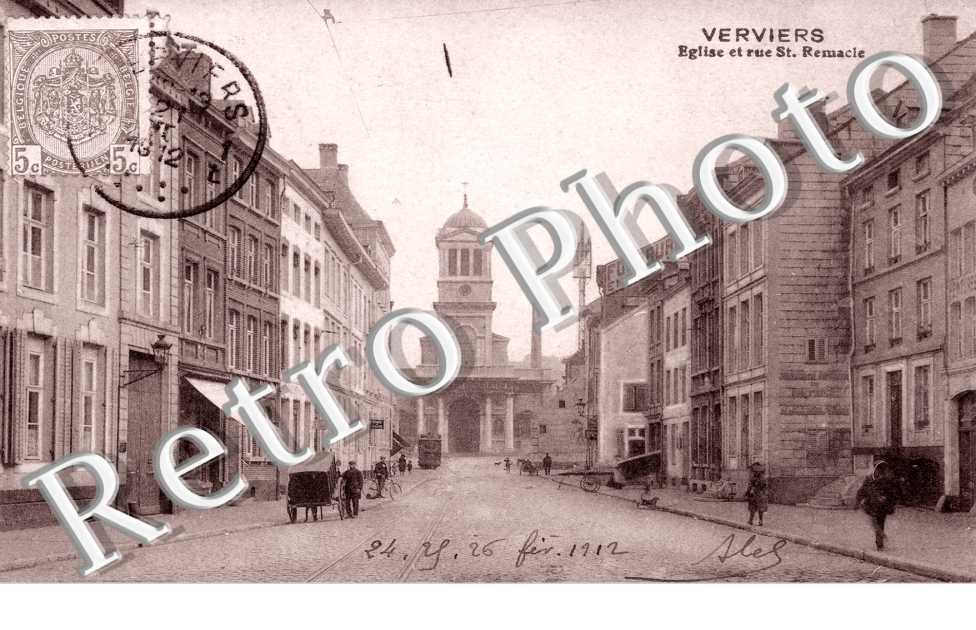 Eglise et Rue Saint-Remacie