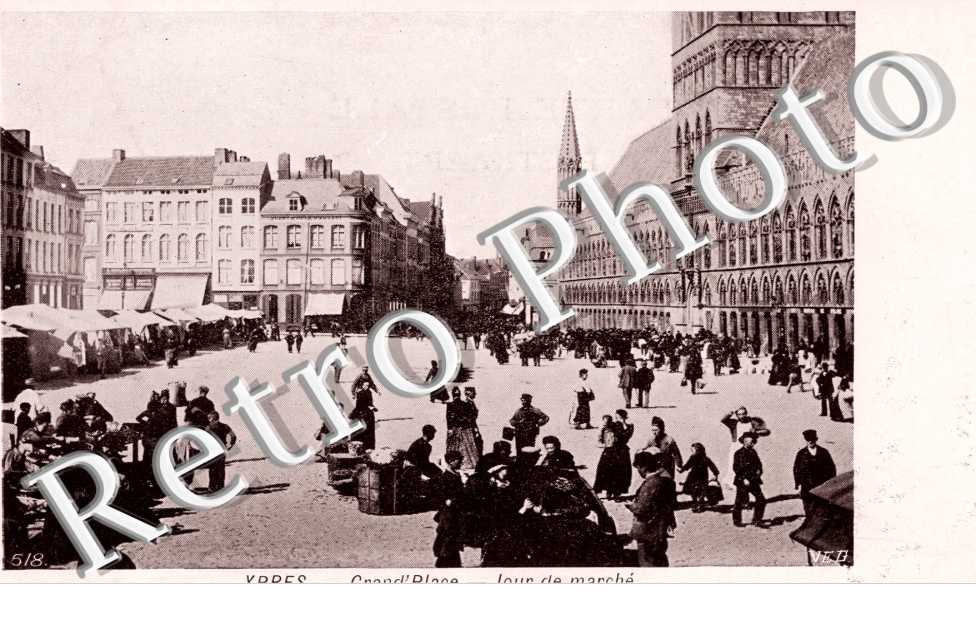 la grand' Place - Jour de Marche