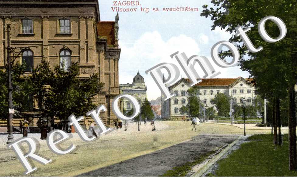 Place du Wilson avec l'Uinversite