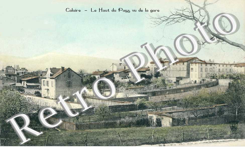 Le haut du pays vu de la gare