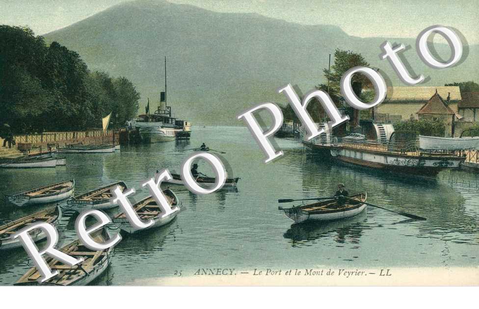 le port et Mont de Veyrier