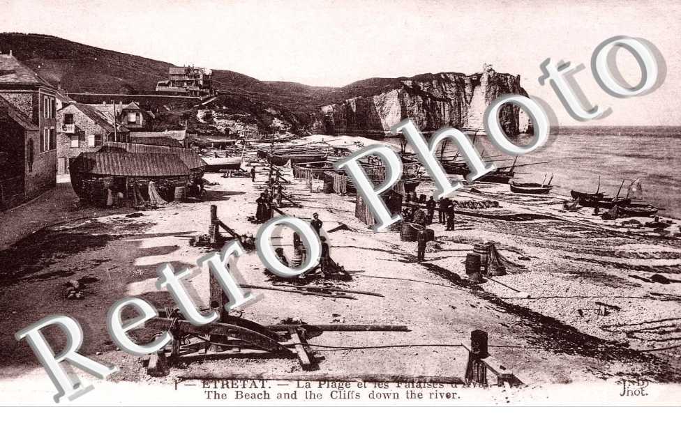 la plage et les falaises