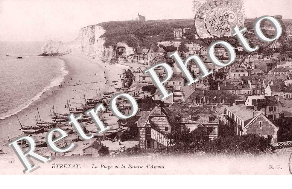 la Plage et la Falaise d'Amont