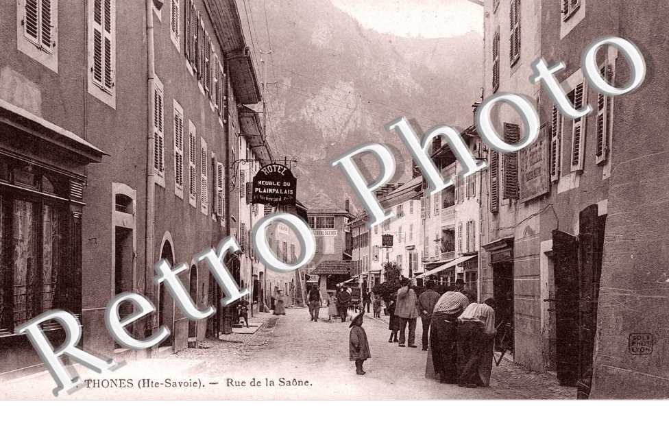 La rue de la Saone