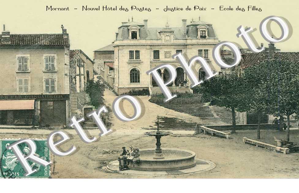 Nouvel Hotel des Postes, Justice de Paix, Ecole de Filles