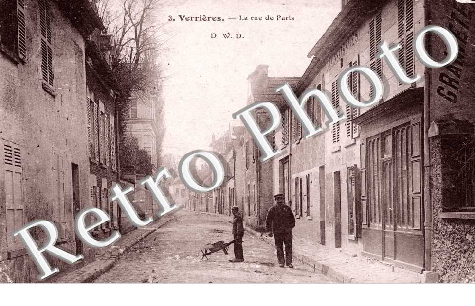 Vue de la rue de Paris