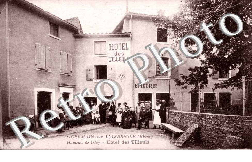 hameau de Glay, hôtel  des Tilleuls