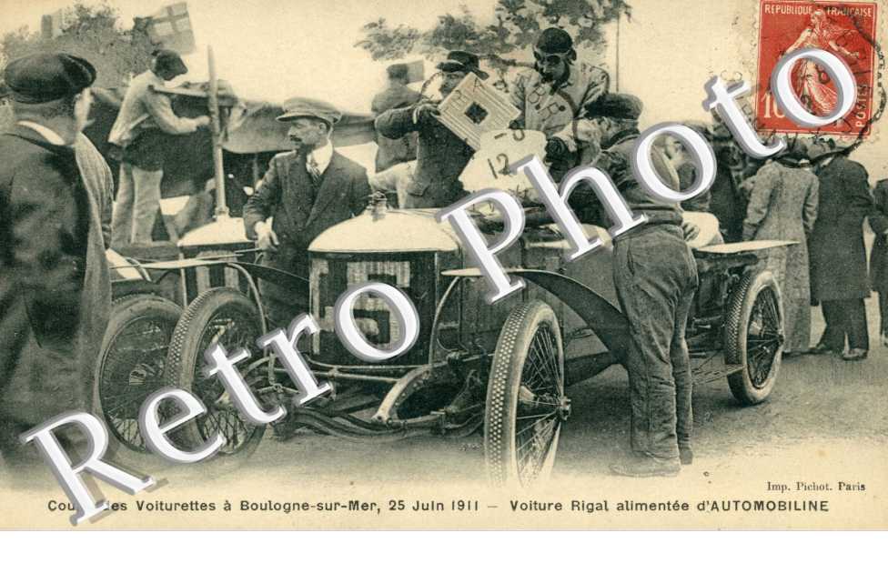 coupe des voiturettes 25 juin 1911 Voiture Rigal alement d'Automobiline