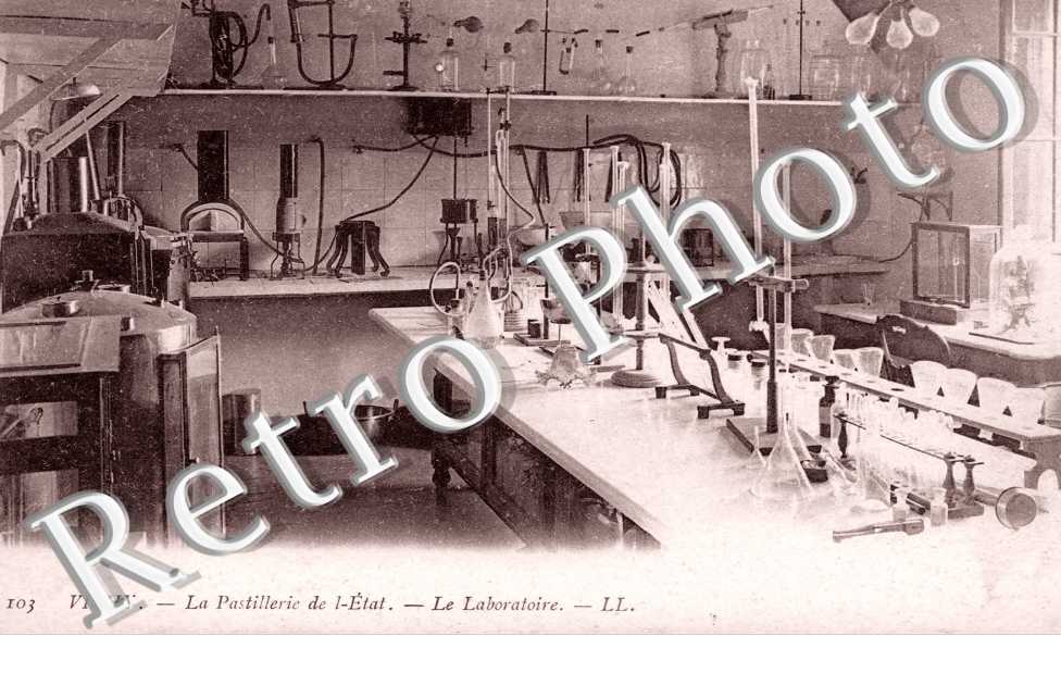 La Pastillerie de l'Etat - Le laboratoire