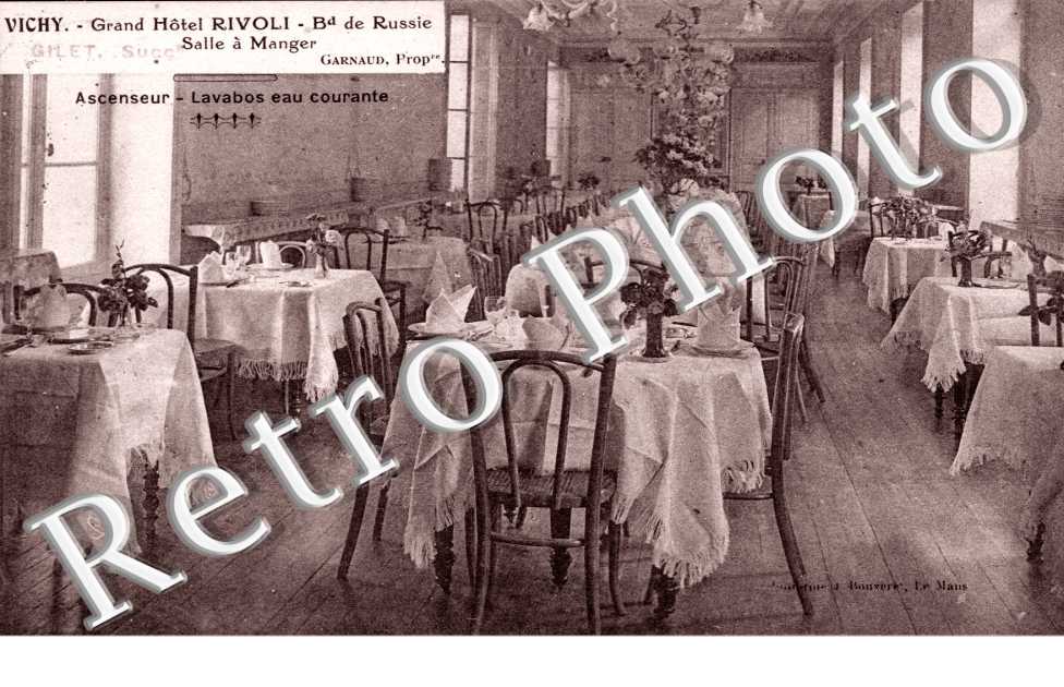 Grand Hotel Rivoli  Boulevard de Russie - - Salle Manger - Garnaud Propr.