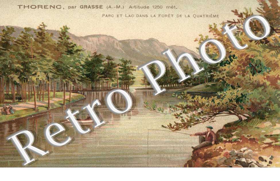 Thorenc - Parc et lac dans la foret