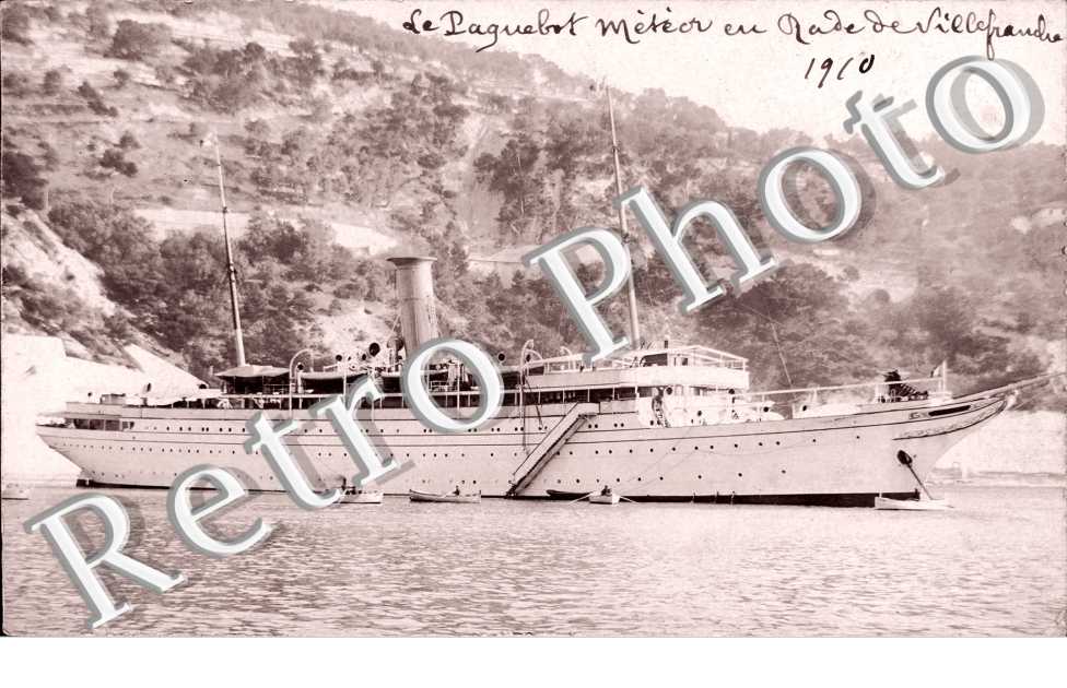 Le Paquebot Meteor en 1910